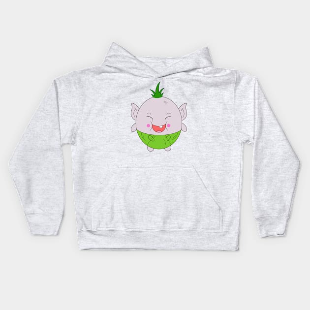 Baby Kiwi Kids Hoodie by garciajey